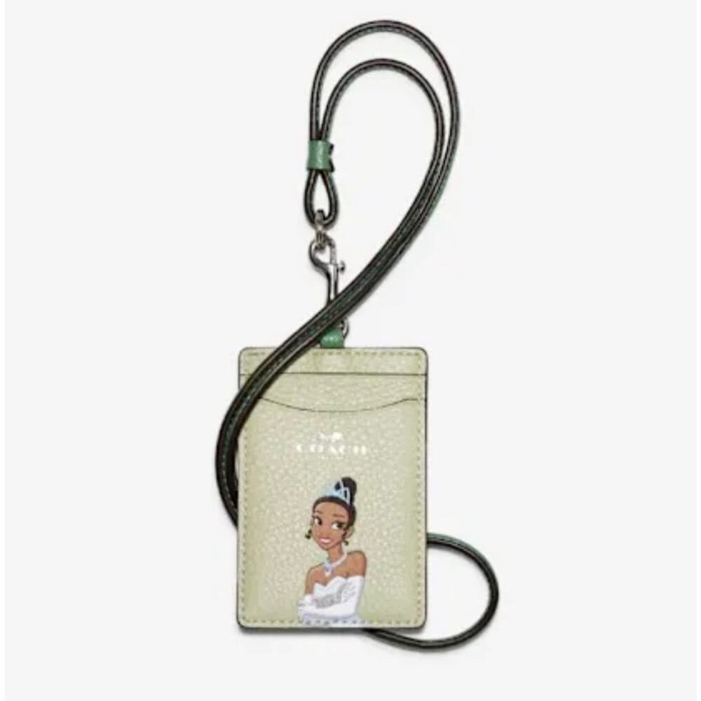 Coach x Disney Princess Tiana Lanyard, Limited Edition